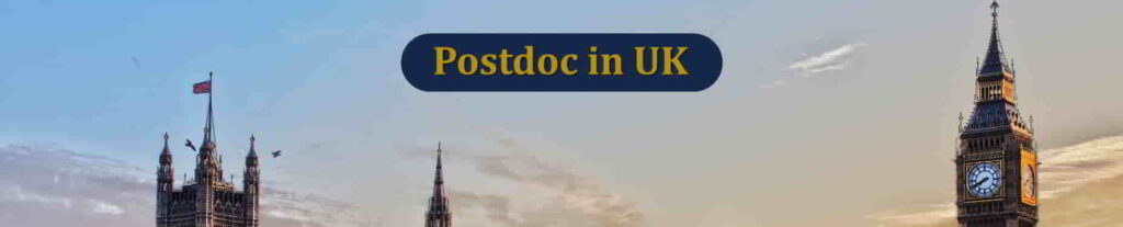 Postdoc in UK - Biochemistry, Molecular Biology, Microbiology, Health Science, Biotechnology, Cancer Biology, Environmental Science, Marine Biology, etc