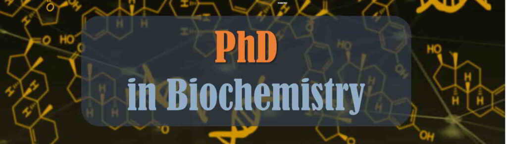 phd scholarship in biochemistry