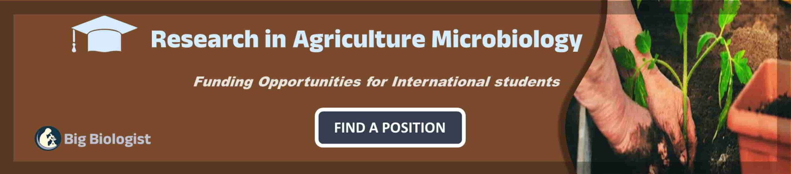 Postdoc In Agricultural Microbiology Position Fellowship Jobs Big Sciences